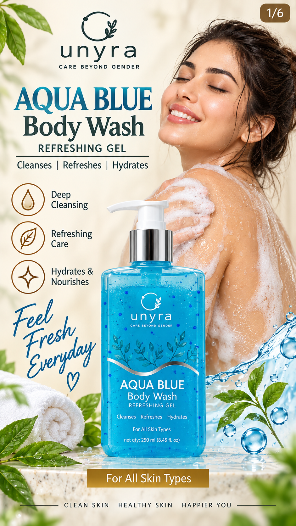 Nourishing Body Wash Refreshing Gel